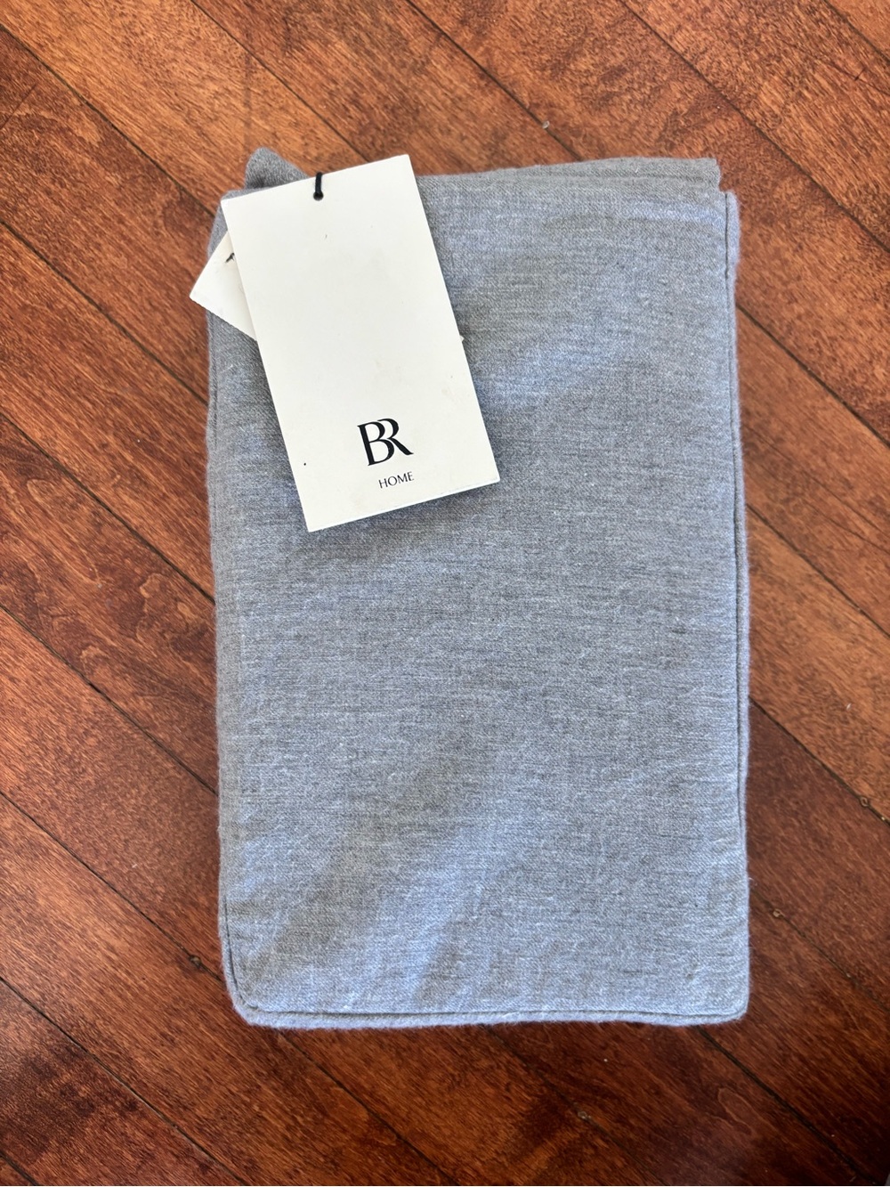 Banana Republic. NWT. Cotton Cashmere Silk King Sham Set - Pewter
